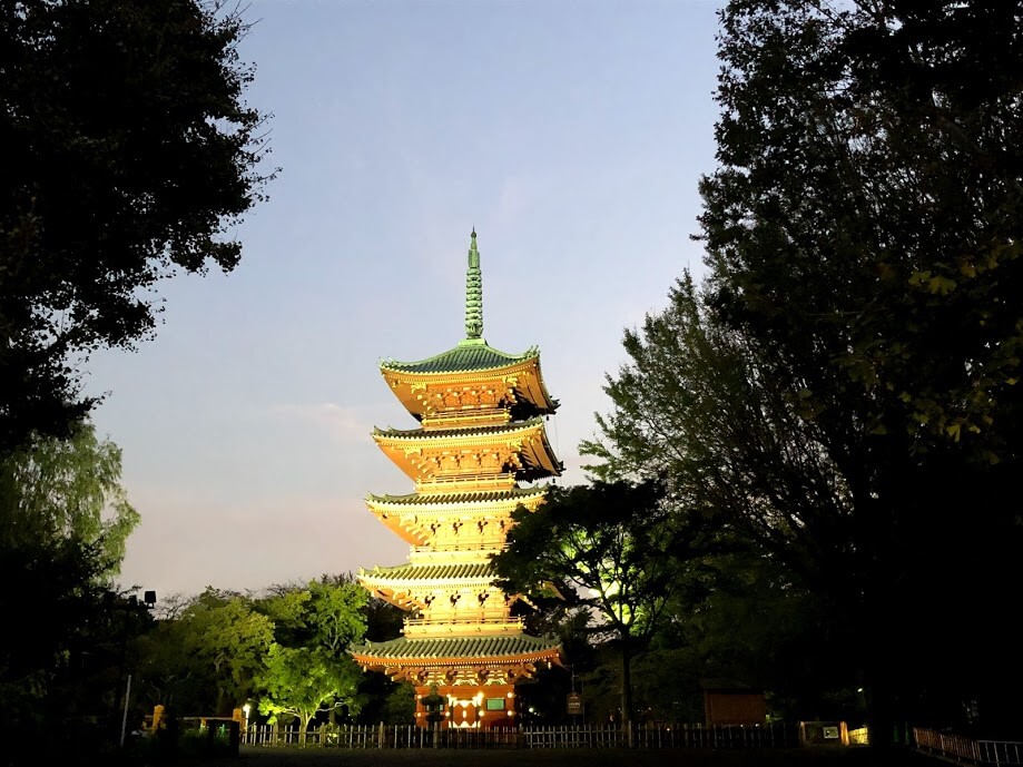 上野動物園-五重塔