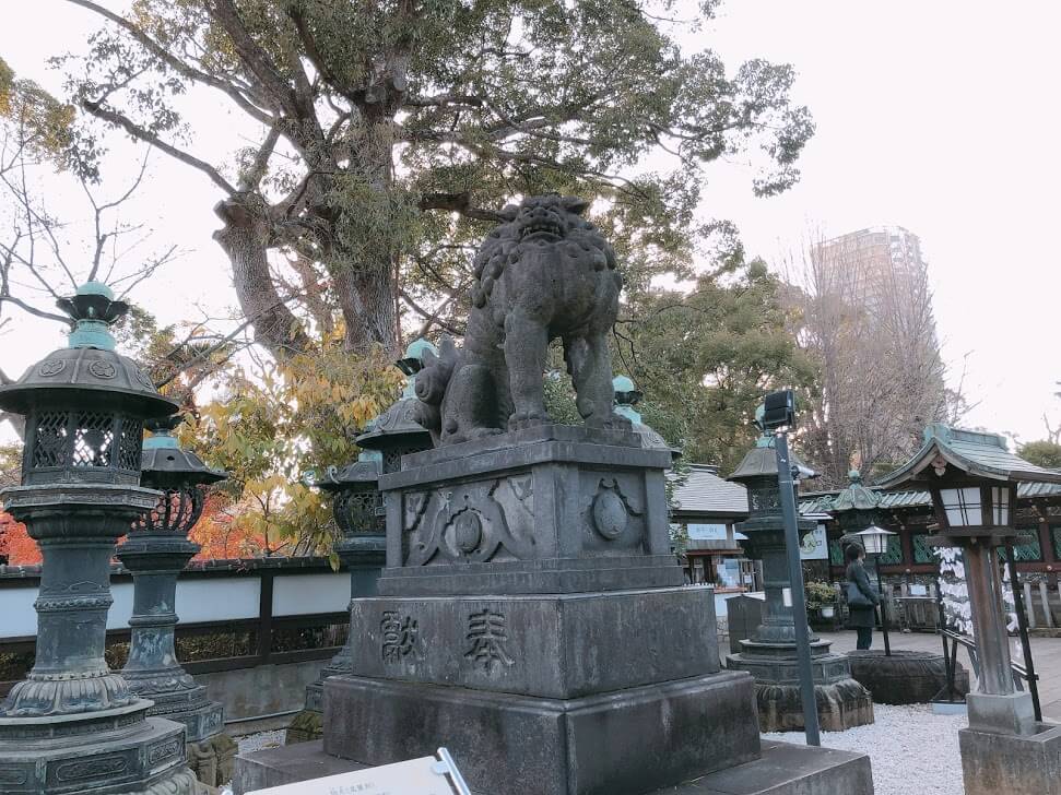 上野東照宮-狛犬