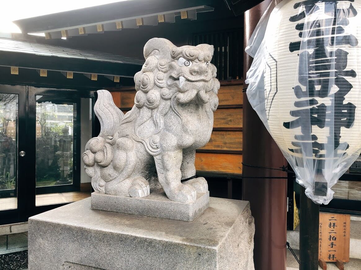 元三島神社-狛犬