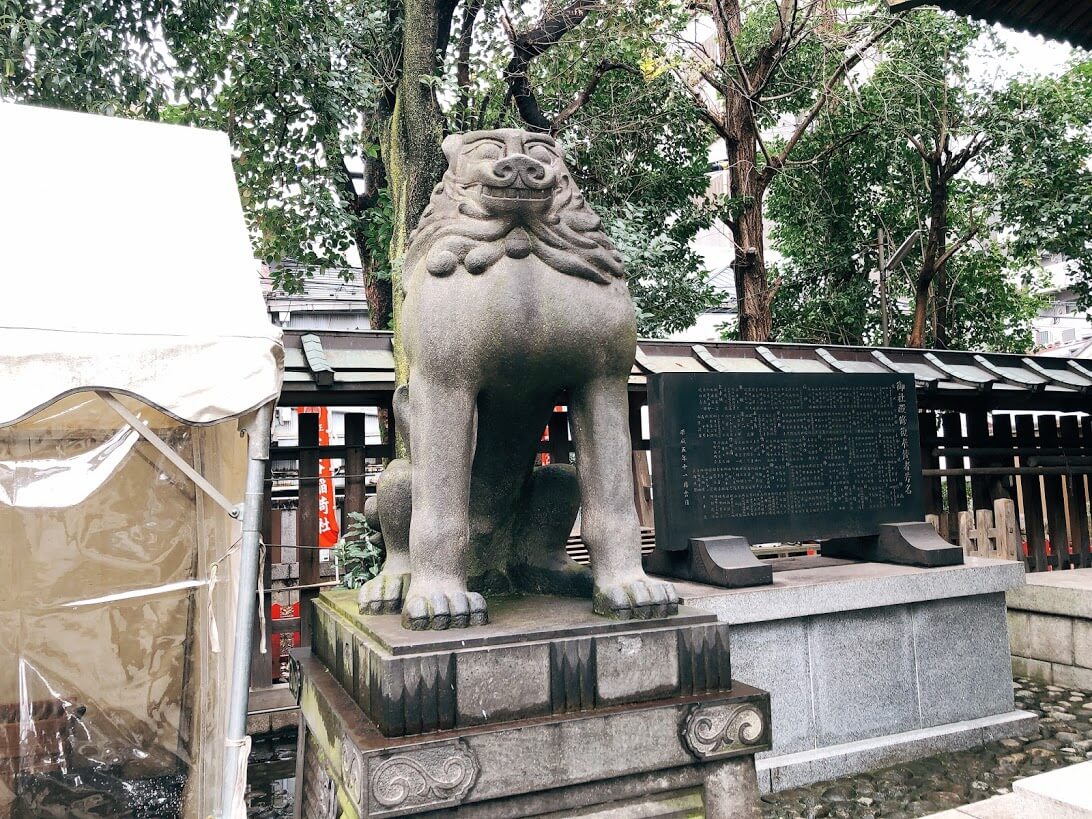 下谷神社狛犬