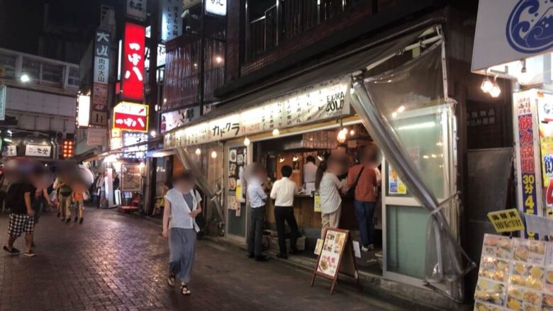 上野の 立ち飲みカドクラ で昼から飲んできたのでレポートします うえのうえ