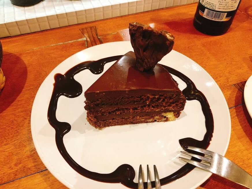 ヒチカケｰチョコレートケーキ