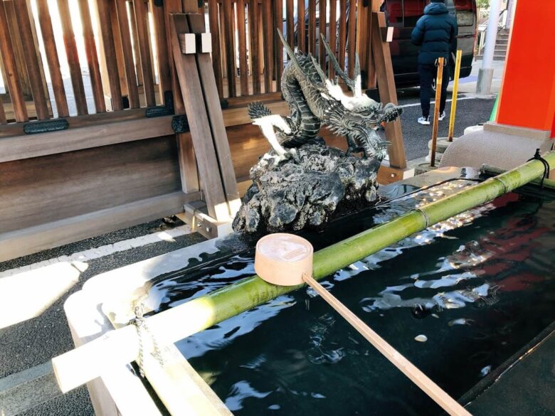 鷲神社-手水舎