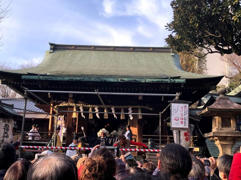 五條天神社-うけらの神事