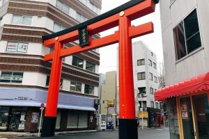 下谷神社鳥居