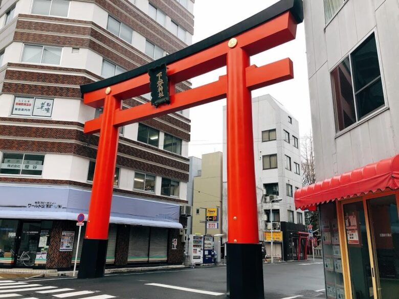 下谷神社鳥居